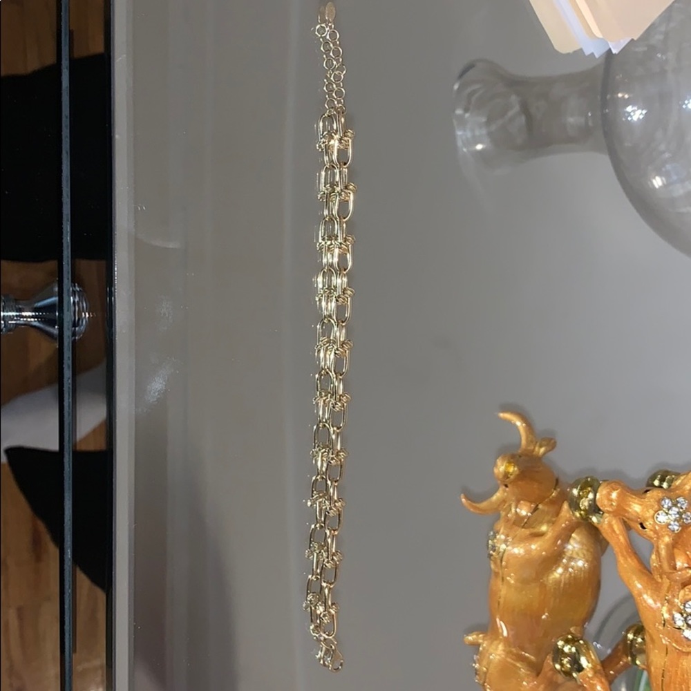 14k solid Italian gold bracelet - Picture 2 of 4